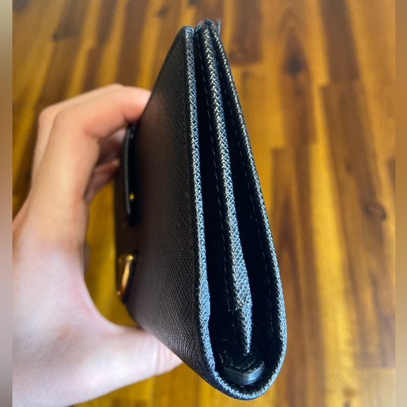 Prada Portaf Grande Black Clutch Tags and Authentication Included - Picture 9 of 10